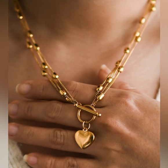 LAYERED HEART NECKLACE (2026) - Picture 4 of 7